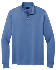 Brooks Brothers Layering XS / Charter Blue Brooks Brothers - Men's Double-Knit 1/4-Zip