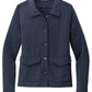 Brooks Brothers Layering XS / Navy Blazer Heather Brooks Brothers - Women's Mid-Layer Stretch Button Jacket