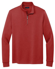 Brooks Brothers Layering XS / Rich Red Brooks Brothers - Men's Double-Knit 1/4-Zip