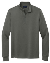 Brooks Brothers Layering XS / Windsor Grey Brooks Brothers - Men's Double-Knit 1/4-Zip