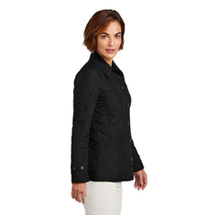 Brooks Brothers Women's Quilted Jacket With Custom Embroidery, BB18601