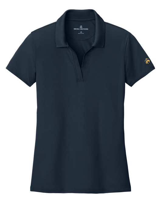 Brooks Brothers Polos XS / Navy Blazer Brooks Brothers - Women's Mesh Pique Performance Polo