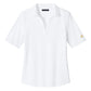 Brooks Brothers Polos XS / White Brooks Brothers - Women's Pinpoint Pique Polo