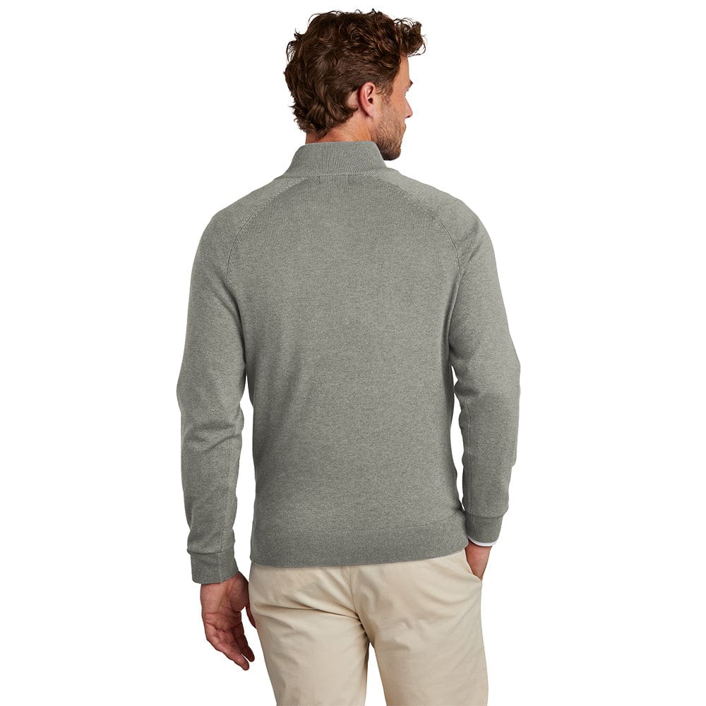 Brooks Brothers Men s Cotton Stretch 1 4 Zip Sweater Threadfellows