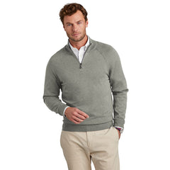 Brooks Brothers Sweaters Brooks Brothers - Men's Cotton Stretch 1/4-Zip Sweater