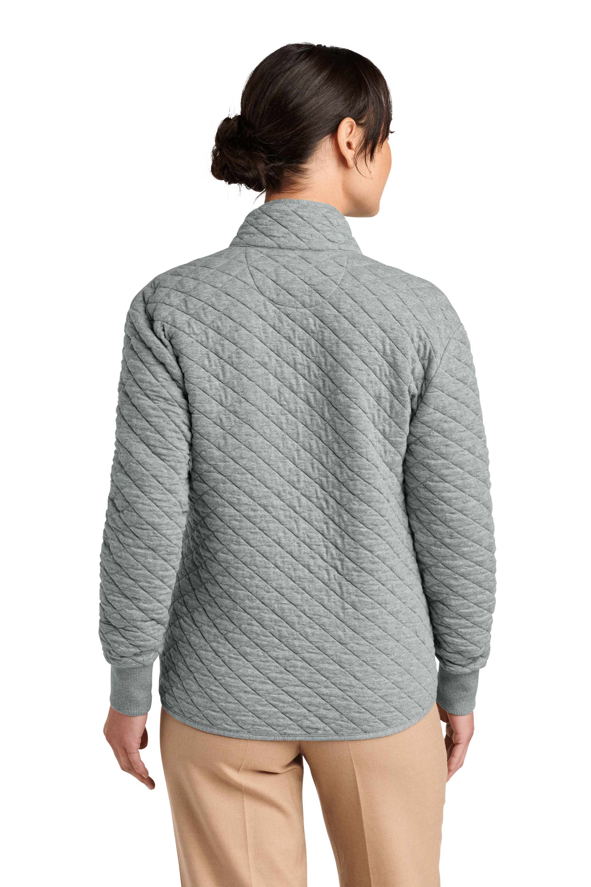 SY32 QUILT ＆ STORM FLEECE COMBI BLOUZON Brooks Brothers - Women's Diamond Quilt Full-Zip – Threadfellows