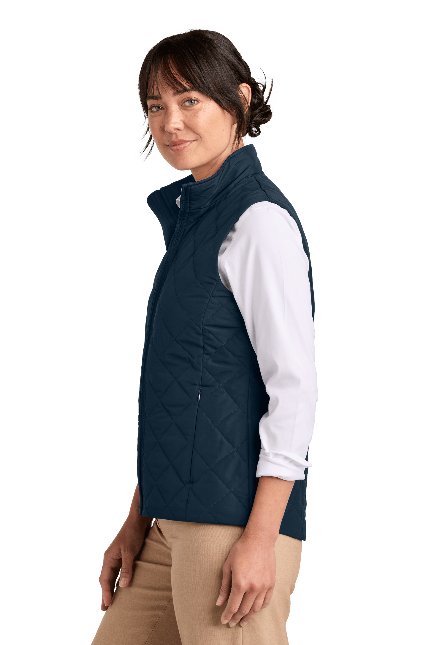 Brooks Brothers Sweaters Brooks Brothers - Women's Diamond Quilted Vest