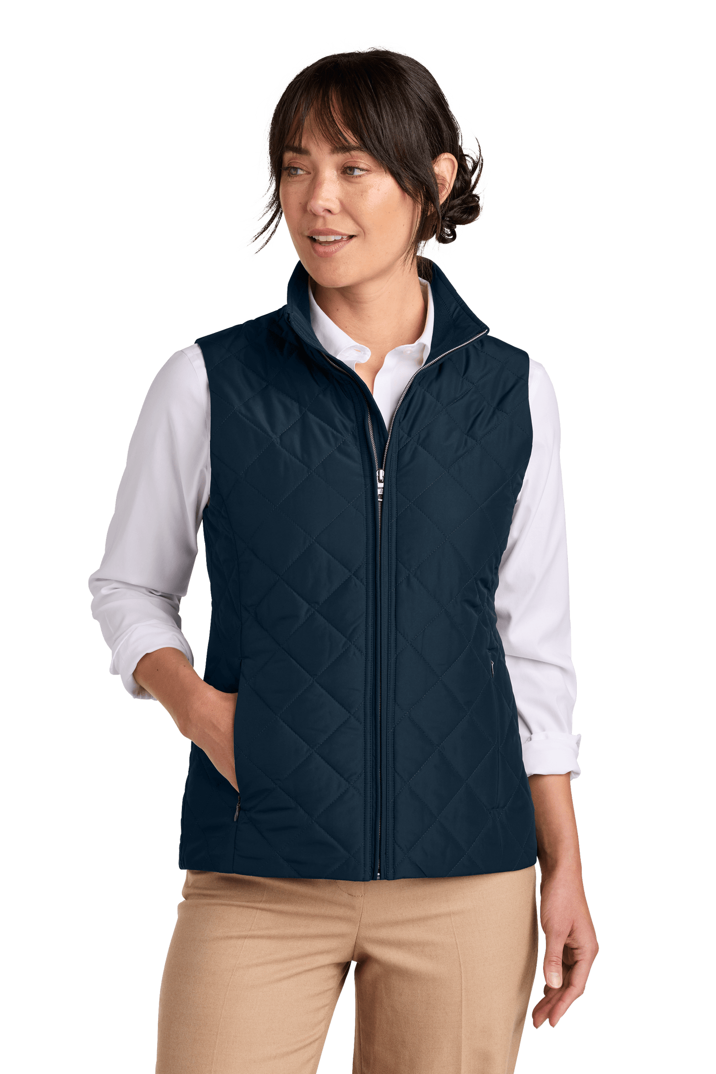 Brooks Brothers Sweaters Brooks Brothers - Women's Diamond Quilted Vest