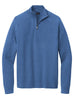 Brooks Brothers Sweaters XS / Charter Blue Heather Brooks Brothers - Men's Cotton Stretch 1/4-Zip Sweater