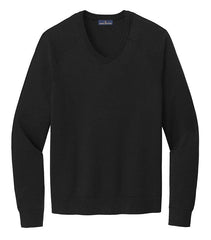 Brooks Brothers Sweaters XS / Deep Black Brooks Brothers - Men's Cotton Stretch V-Neck Sweater