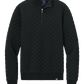 Brooks Brothers Sweaters XS / Deep Black Brooks Brothers - Men's Diamond Quilt 1/4-Zip