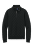 Brooks Brothers Sweaters XS / Deep Black Brooks Brothers - Men's Diamond Quilt 1/4-Zip