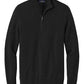 Brooks Brothers Sweaters XS / Deep Black Brooks Brothers - Men's Washable Merino Birdseye 1/4-Zip Sweater