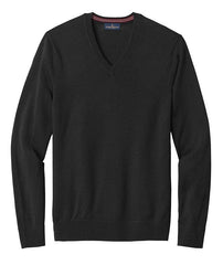 Brooks Brothers Sweaters XS / Deep Black Brooks Brothers - Men's Washable Merino V-Neck Sweater