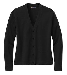 Brooks Brothers Sweaters XS / Deep Black Brooks Brothers - Women's Cotton Stretch Cardigan Sweater