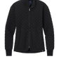 Brooks Brothers Sweaters XS / Deep Black Brooks Brothers - Women's Diamond Quilt Full-Zip