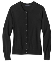 Brooks Brothers Sweaters XS / Deep Black Brooks Brothers - Women's Washable Merino Cardigan Sweater