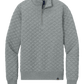 Brooks Brothers Sweaters XS / Light Shadow Grey Heather Brooks Brothers - Men's Diamond Quilt 1/4-Zip