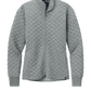 Brooks Brothers Sweaters XS / Light Shadow Grey Heather Brooks Brothers - Women's Diamond Quilt Full-Zip