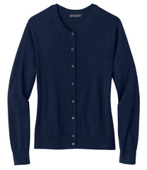 Brooks Brothers Sweaters XS / Navy Blazer Brooks Brothers - Women's Washable Merino Cardigan Sweater