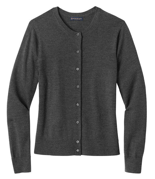 Brooks Brothers Sweaters XS / Windsor Grey Heather Brooks Brothers - Women's Washable Merino Cardigan Sweater
