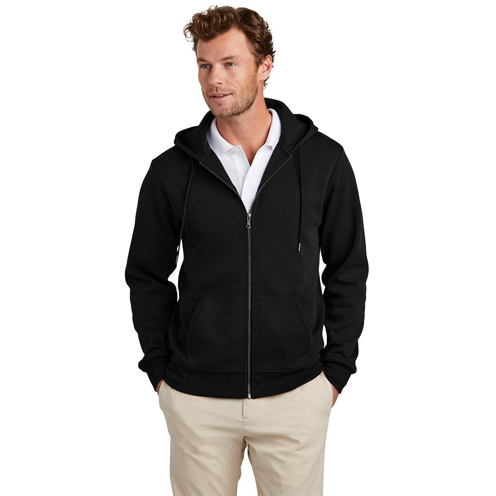 Brooks Brothers - Men's Double-Knit Full-Zip Hoodie – Threadfellows