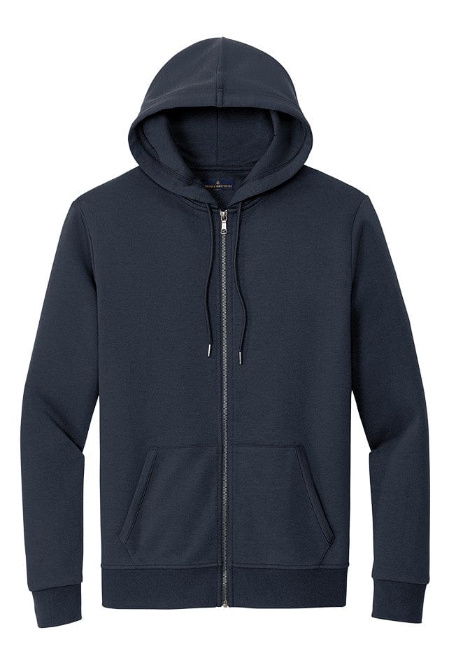 Hoodie With Zip Up Hoodie Sale Brooks Brothers Men's Double-Knit