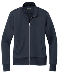 Brooks Brothers Sweatshirts XS / Night Navy Brooks Brothers - Women's Double-Knit Full-Zip