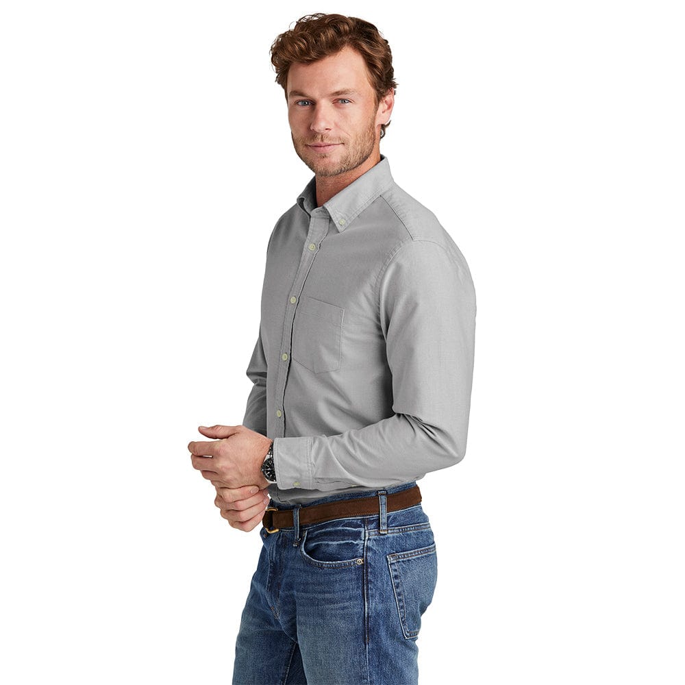 brooks brothers classic dress shirt Brooks Brothers Women's Classic-Fit Non-Iron Stretch Supima Cotton Dress Shirt | Light Blue