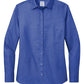 Brooks Brothers Woven Shirts XS / Cobalt Blue Brooks Brothers - Women's Wrinkle-Free Stretch Nailhead Shirt