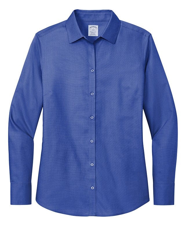 Brooks Brothers - Women's Wrinkle-Free Stretch Nailhead Shirt Threadfellows Brooks Brothers - Women's Wrinkle-Free Stretch Nailhead Shirt Threadfellows