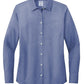 Brooks Brothers Woven Shirts XS / Cobalt Blue Brooks Brothers - Women's Wrinkle-Free Stretch Pinpoint Shirt