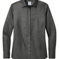 Brooks Brothers Woven Shirts XS / Deep Black Brooks Brothers - Women's Wrinkle-Free Stretch Nailhead Shirt