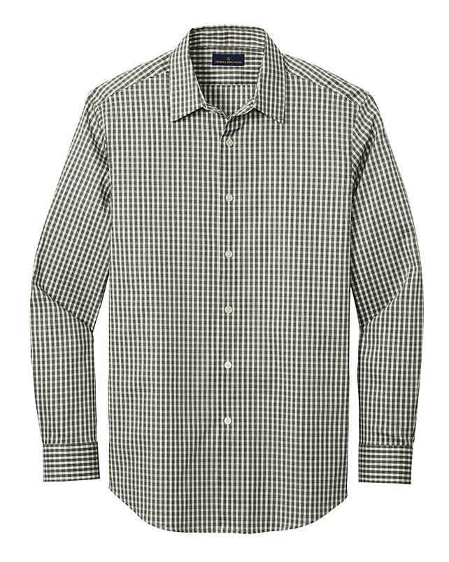Brooks Brothers - Men's Tech Stretch Patterned Shirt Threadfellows Brooks Brothers - Men's Tech Stretch Patterned Shirt Threadfellows