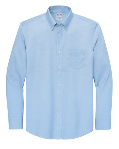 Brooks Brothers - Men's Wrinkle-Free Stretch Pinpoint Shirt – Threadfellows