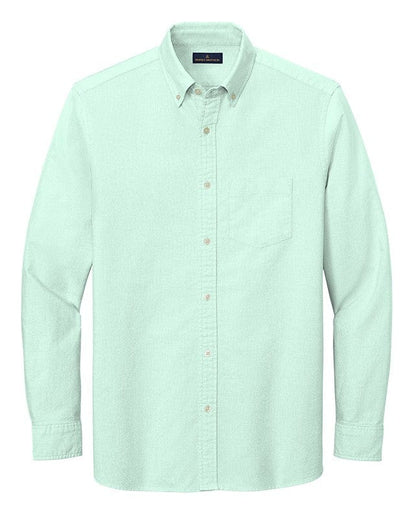 Brooks Brothers Woven Shirts XS / Soft Mint Brooks Brothers - Men's Casual Oxford Cloth Shirt