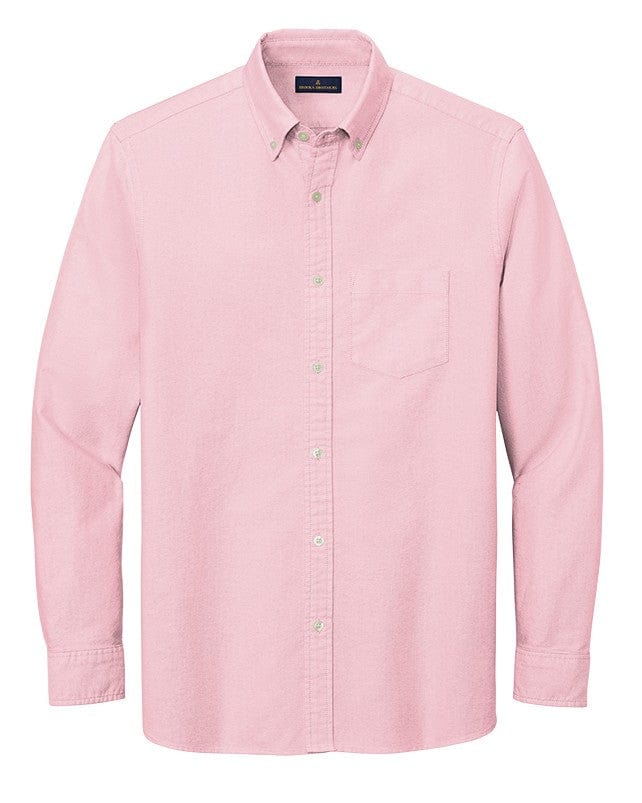 Brooks Brothers Woven Shirts XS / Soft Pink Brooks Brothers - Men's Casual Oxford Cloth Shirt
