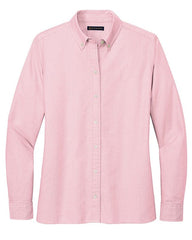 Brooks Brothers Woven Shirts XS / Soft Pink Brooks Brothers - Women's Casual Oxford Cloth Shirt