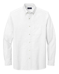 Brooks Brothers Woven Shirts XS / White Brooks Brothers - Men's Casual Oxford Cloth Shirt
