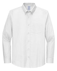 Brooks Brothers Woven Shirts XS / White Brooks Brothers - Men's Wrinkle-Free Stretch Nailhead Shirt