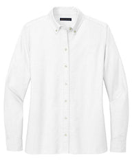 Brooks Brothers Woven Shirts XS / White Brooks Brothers - Women's Casual Oxford Cloth Shirt