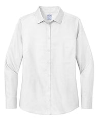 Brooks Brothers Woven Shirts XS / White Brooks Brothers - Women's Wrinkle-Free Stretch Nailhead Shirt