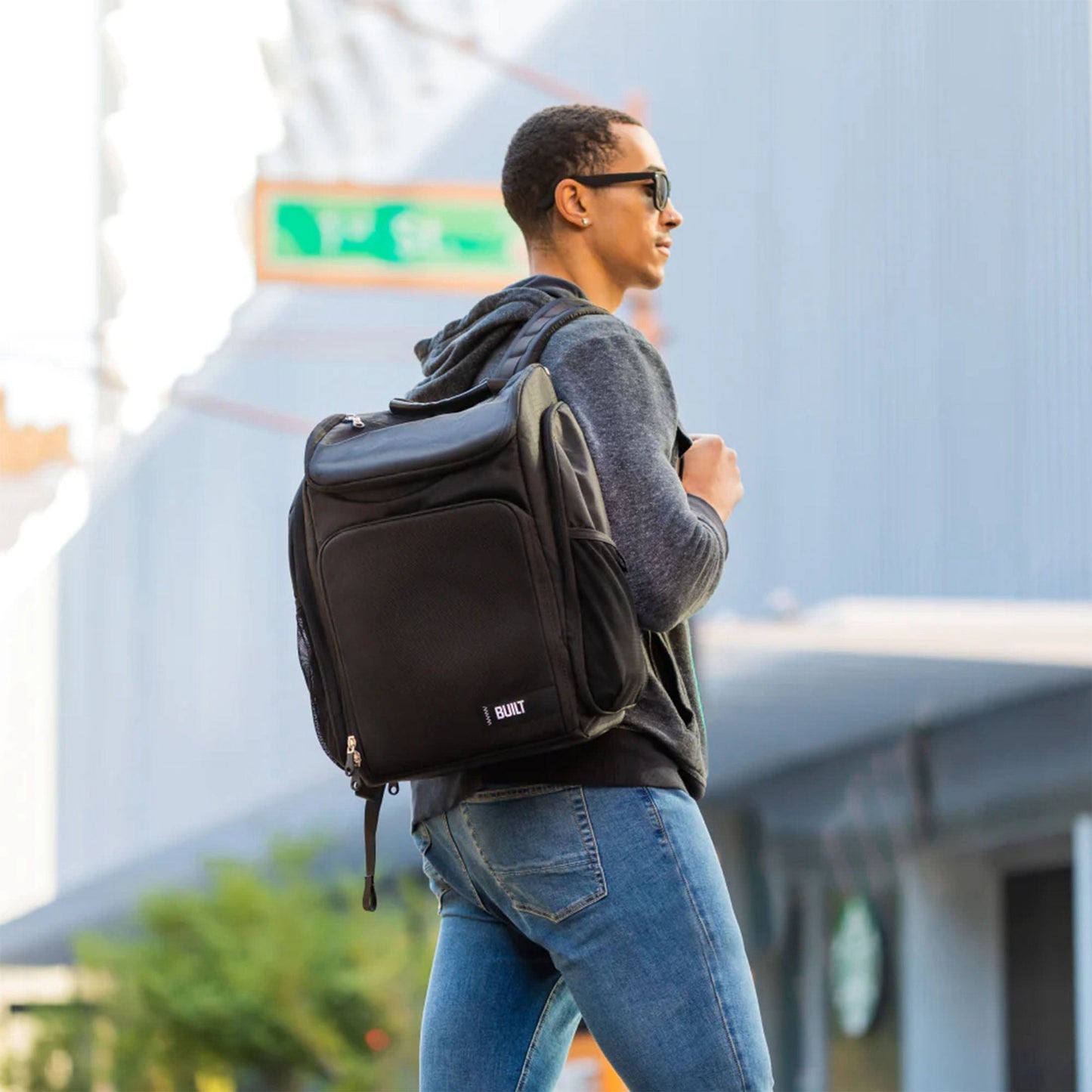 BUILT Bags One Size / Black BUILT - All In Backpack