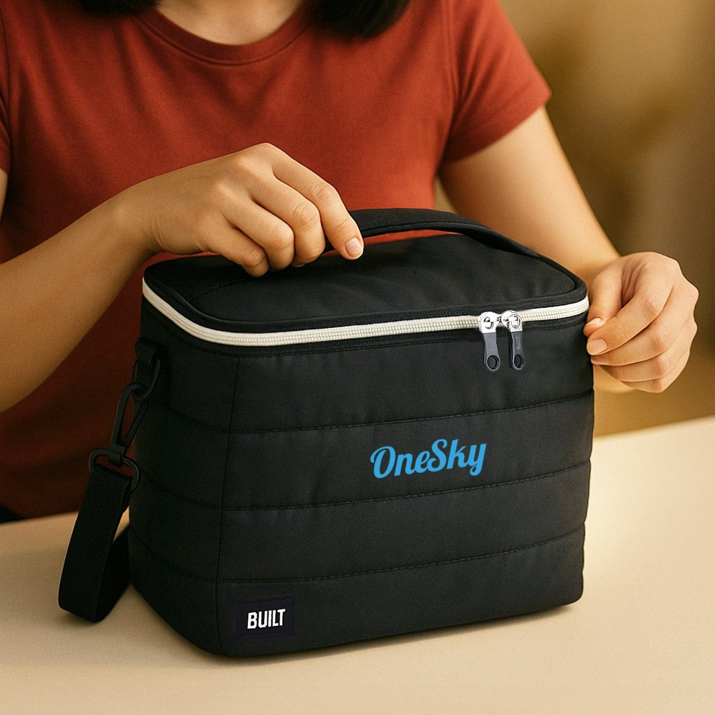 BUILT Bags One Size / Black BUILT - Puffer Lunch Crossbody