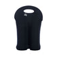 BUILT Bags One Size / Black BUILT - Two Bottle Wine Tote