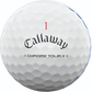 Callaway Accessories Dozen / White Callaway - Custom Chrome Tour X Triple Track White Box Dozen