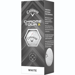 Callaway Accessories Dozen / White Callaway - Custom Chrome Tour X White Box Dozen