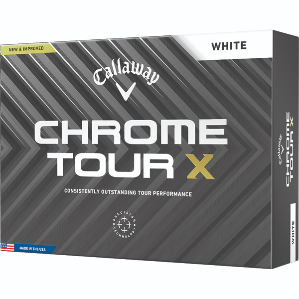 Callaway Accessories Dozen / White Callaway - Custom Chrome Tour X White Box Dozen