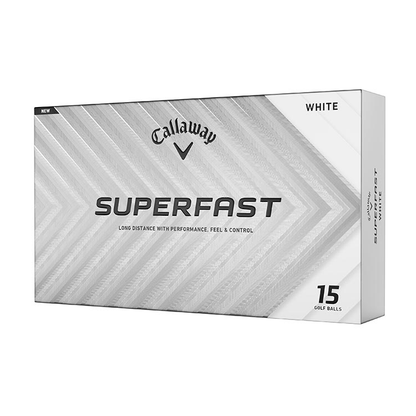Callaway Golf Balls 15-Ball Box / White Callaway - Custom Superfast White 15-Ball Box