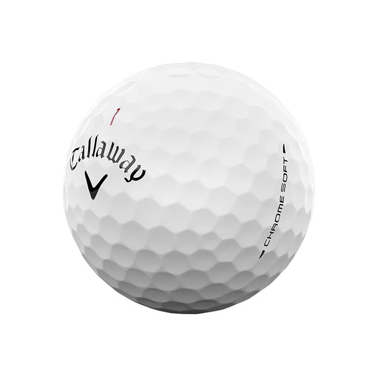 Callaway Golf Balls Dozen / White Callaway - Custom Chrome Soft White Box Dozen